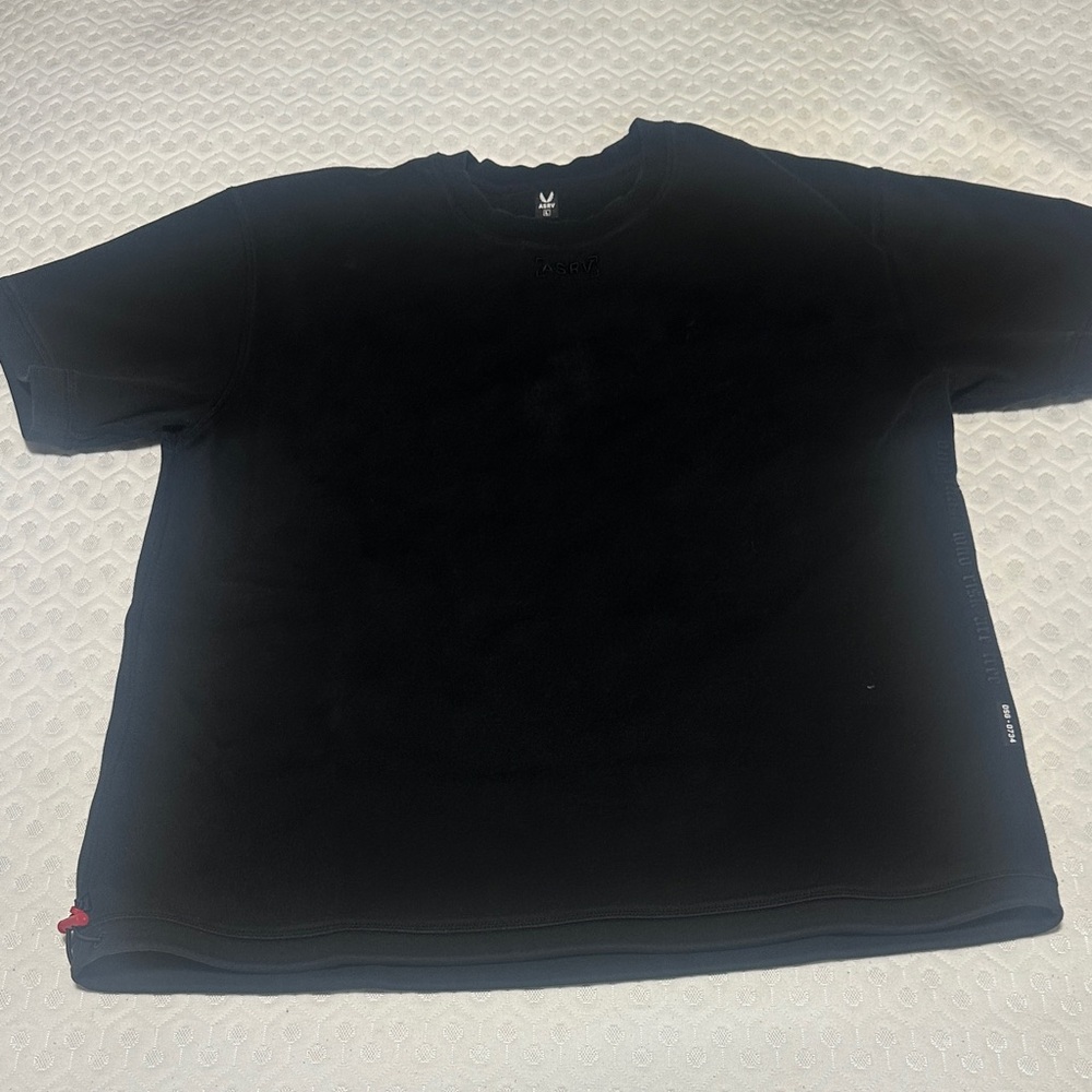 ASRV Black Crewneck Sweatshirt